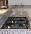Bancada de Mármore Cooktop no Monte Verde em Florianópolis